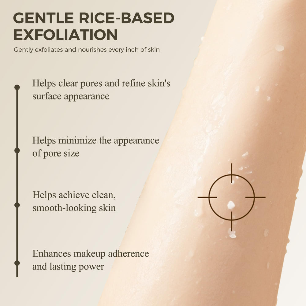 Celpack Peel Shot Rice Ampoule duo pack conveys dual-action exfoliation and hydration