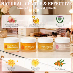 CEMENRETE Arctic botanicals collection with pure extracts for gentle renewal.