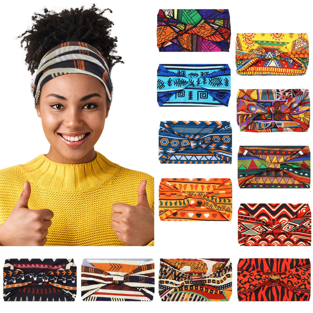 Censen chiffon hair wraps keep hair neatly in place without heavy feel