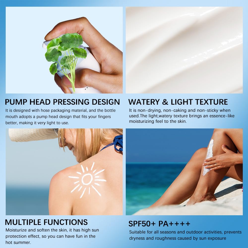 Centella Sunscreen duo-pack highlights two bottles for convenient reapplication on busy days.