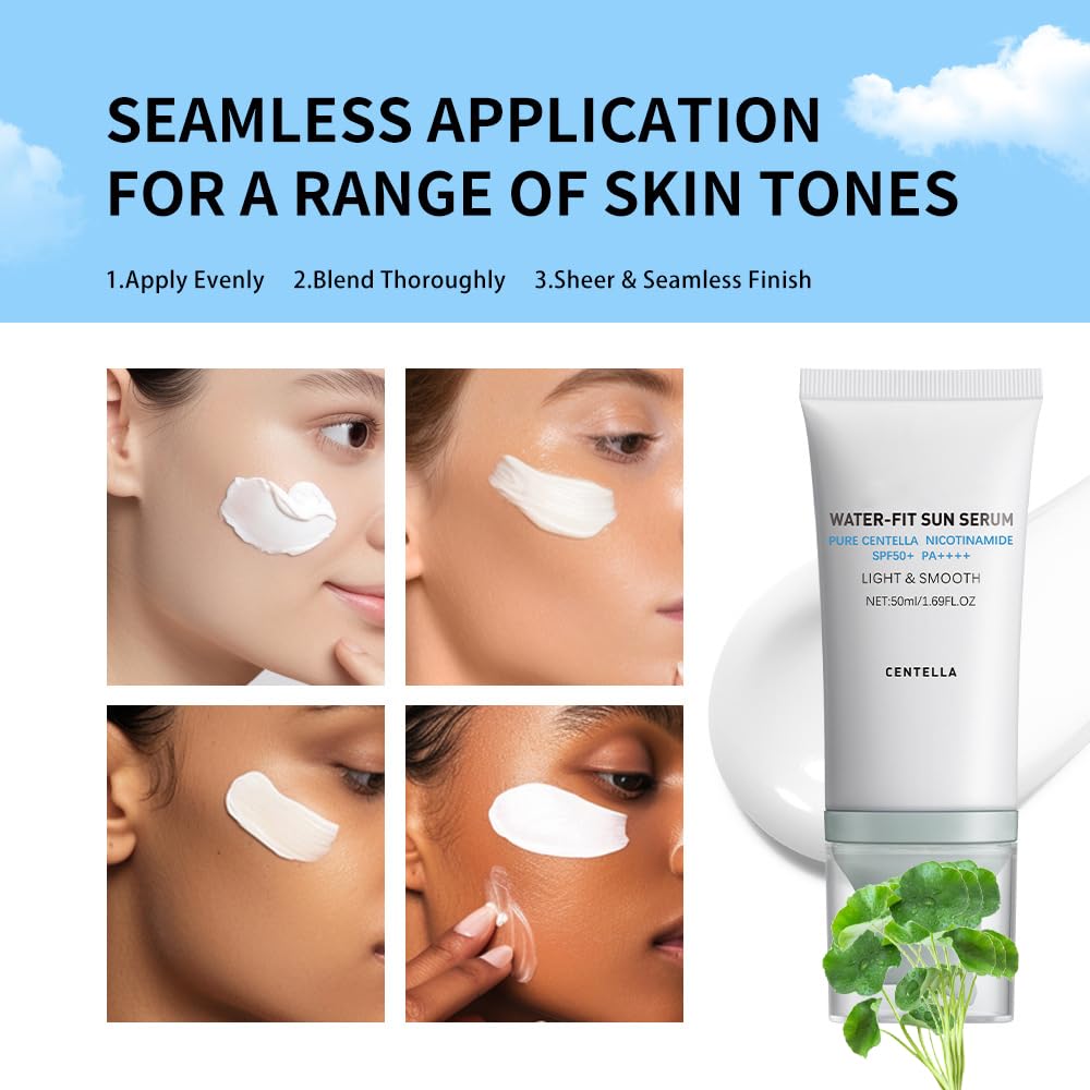 Centella Sunscreen UV defense coverage for all-day outdoor adventures.