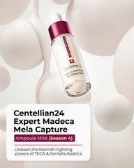 Centellian 24 Expert Madeca Capture Ampoule Season 4 dropper for precise application.