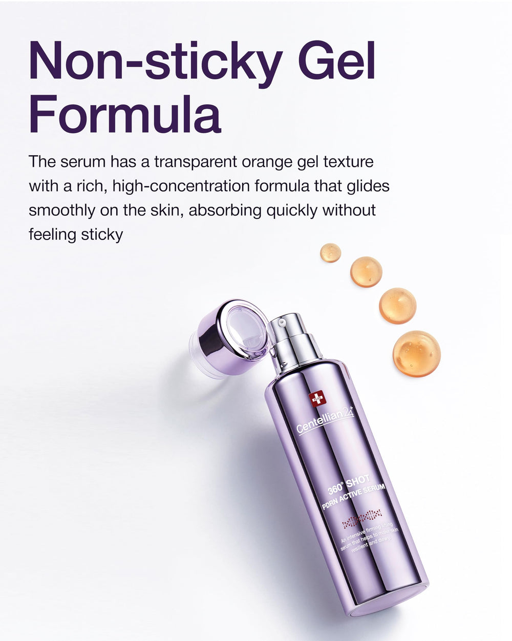 Centellian 24 ingredient visual displays PDRN, hyaluronic acid for vitality.