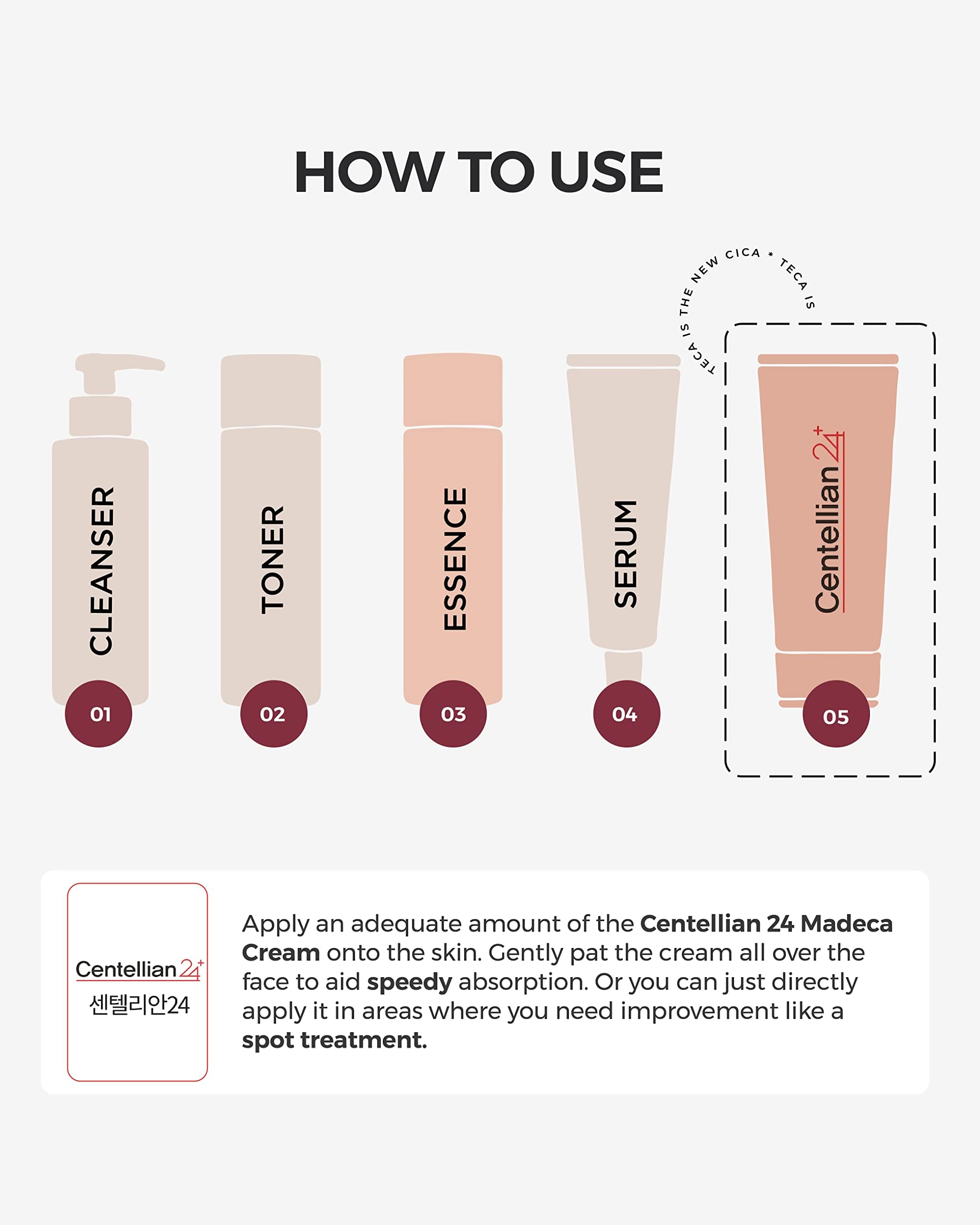 Centellian 24 Madeca Cream ideal for dry skin hydration