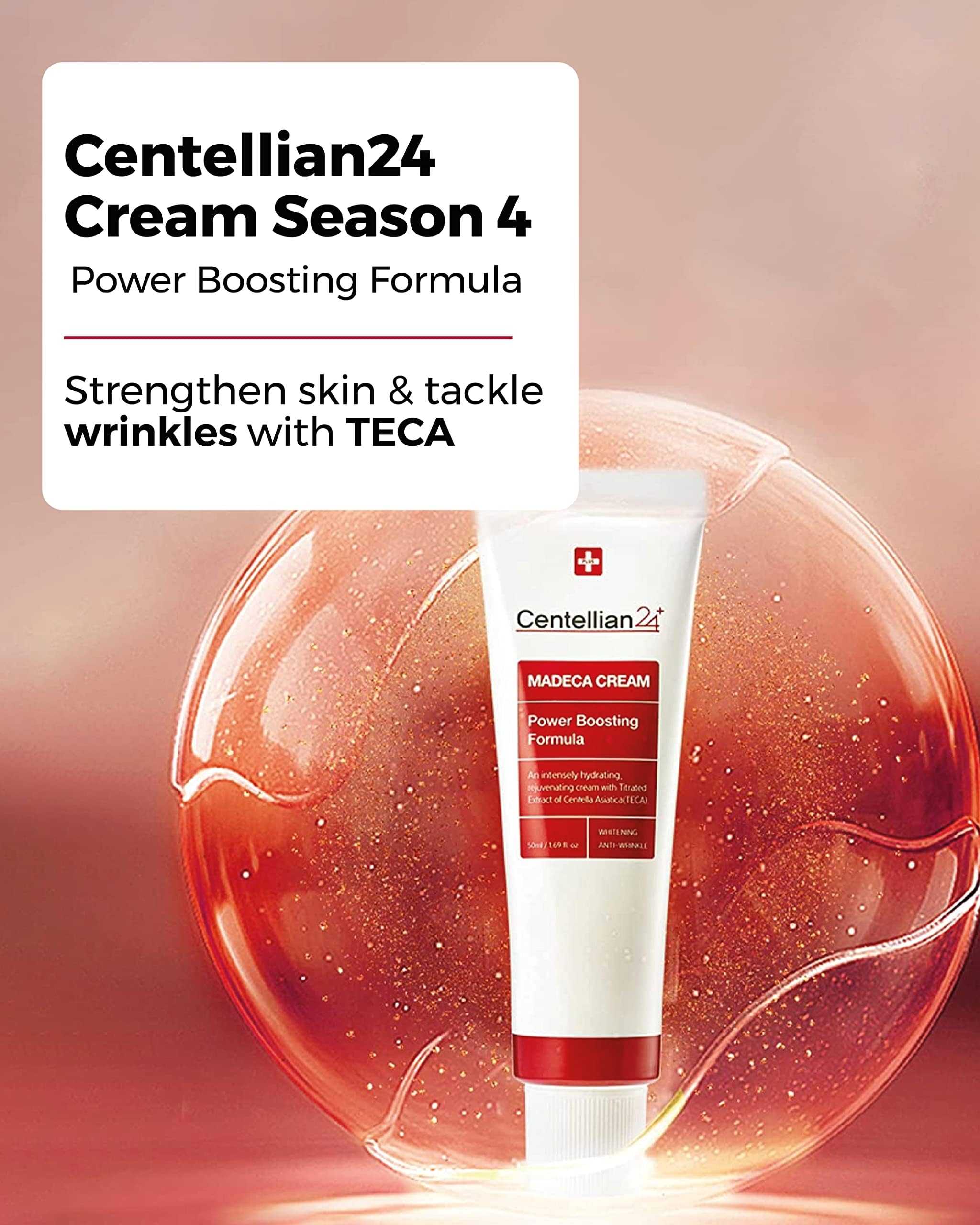 Centellian 24 Madeca Cream packaging with dual tubes for daily use
