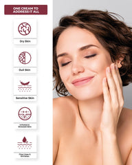 Centellian 24 Madeca Cream texture swirl reveals non-greasy, fast-absorbing hydration