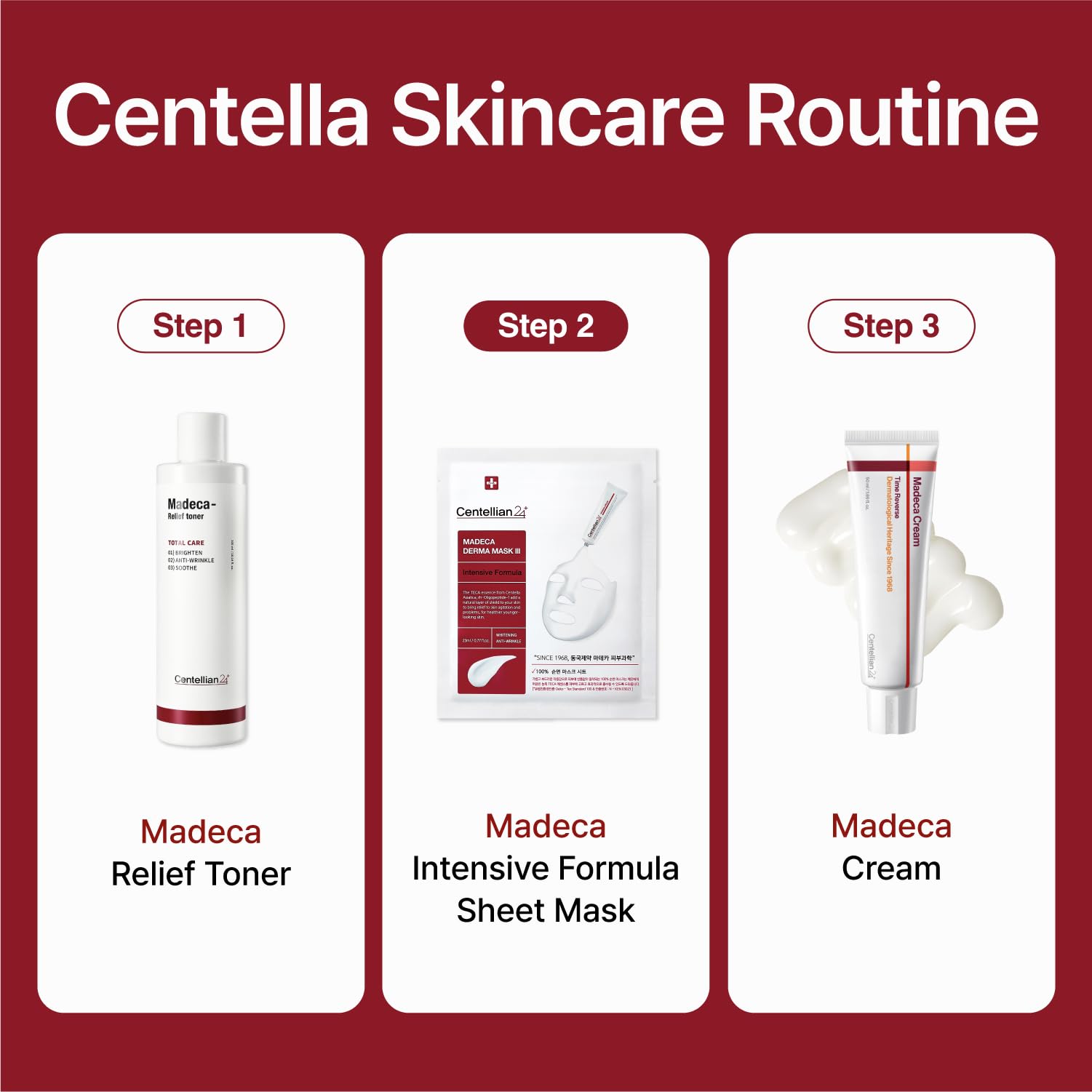 CENTELLIAN 24 Madeca Derma Mask skin hydration after use showcases dewy, comfortable skin