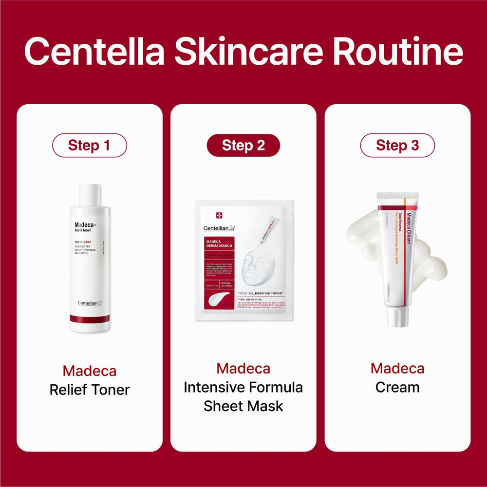 CENTELLIAN 24 Madeca Derma Mask skin hydration after use showcases dewy, comfortable skin