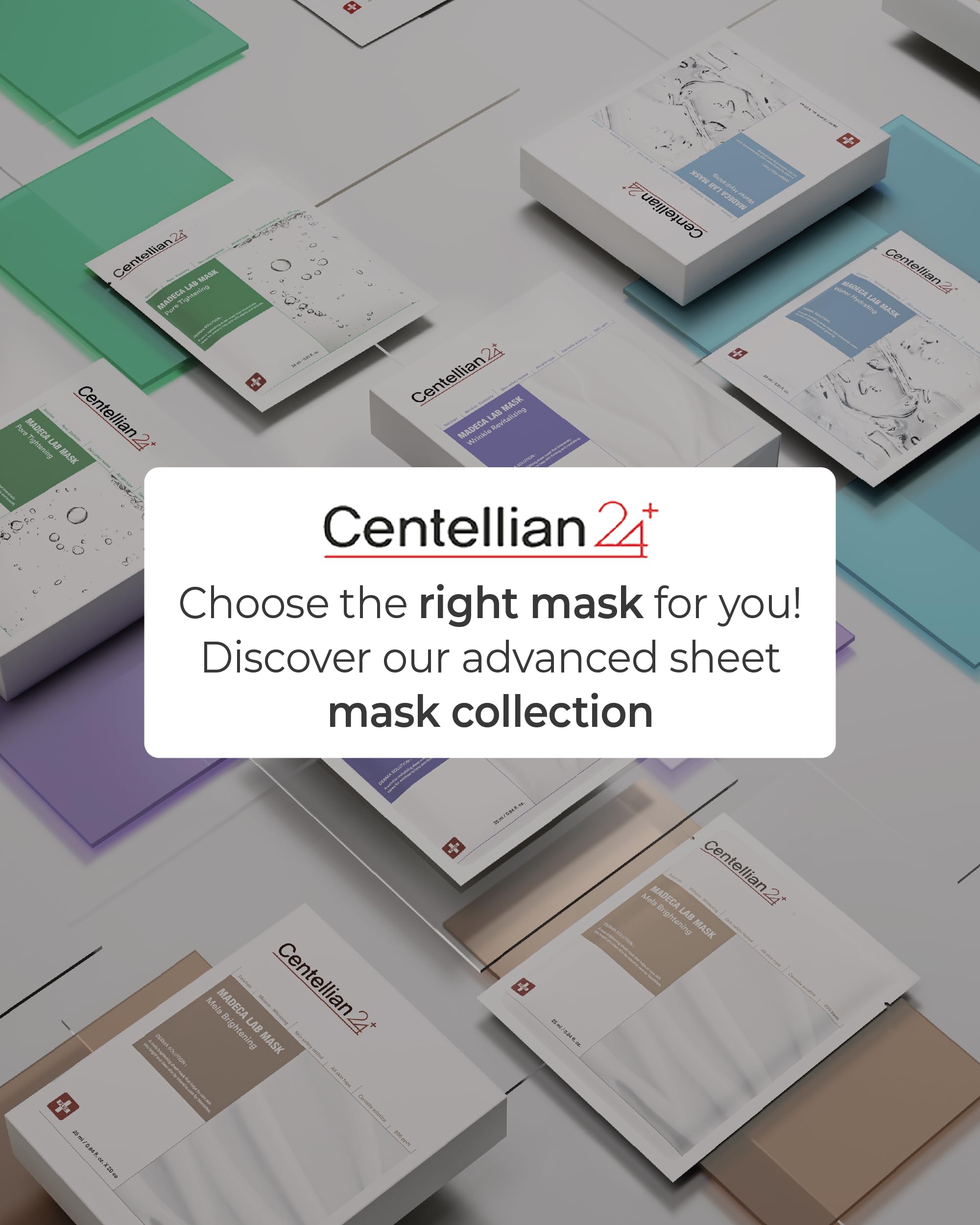 Centellian 24 Madeca Mask after-use glow concept image