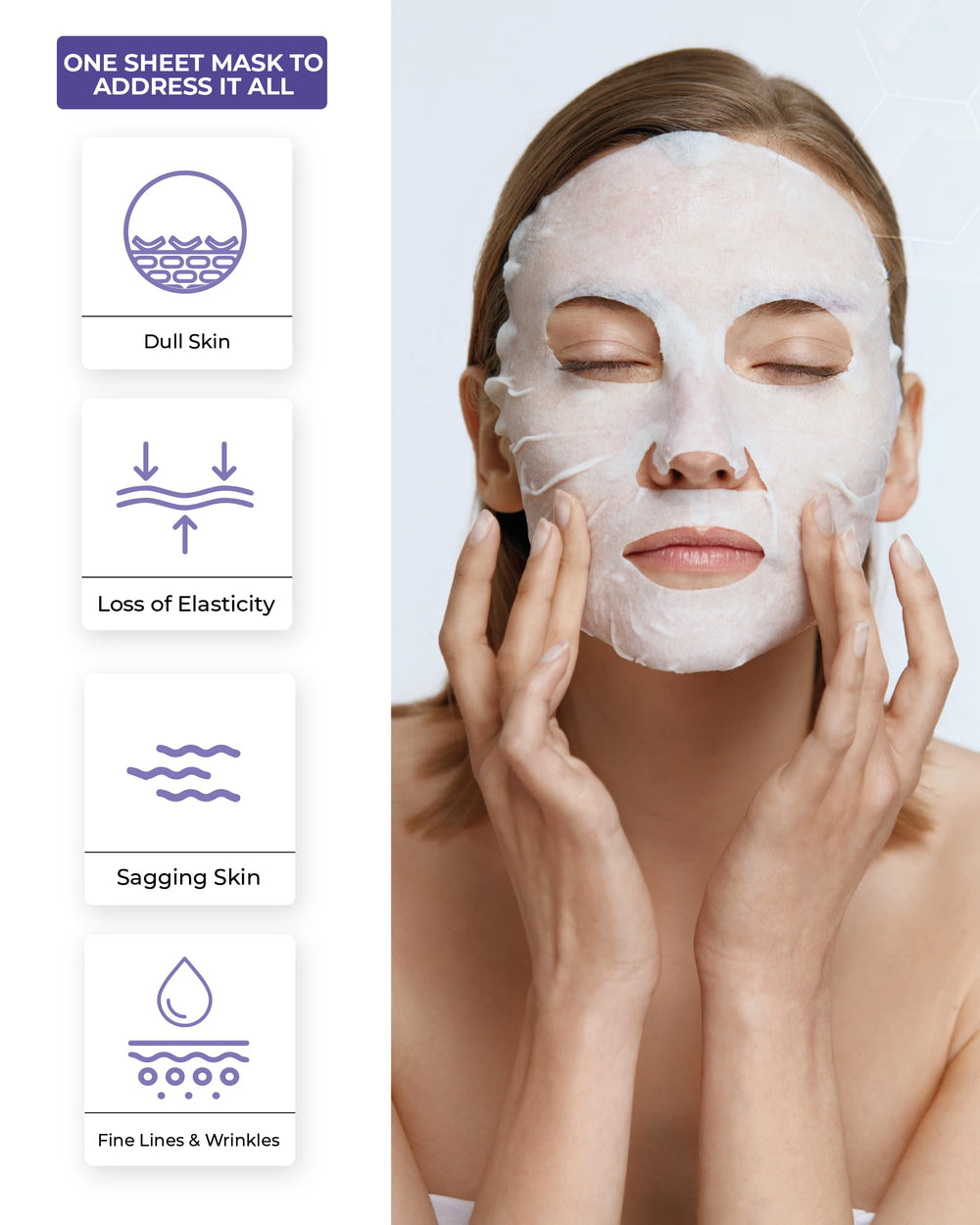 Centellian 24 Madeca Mask applying sheet mask to skin during routine