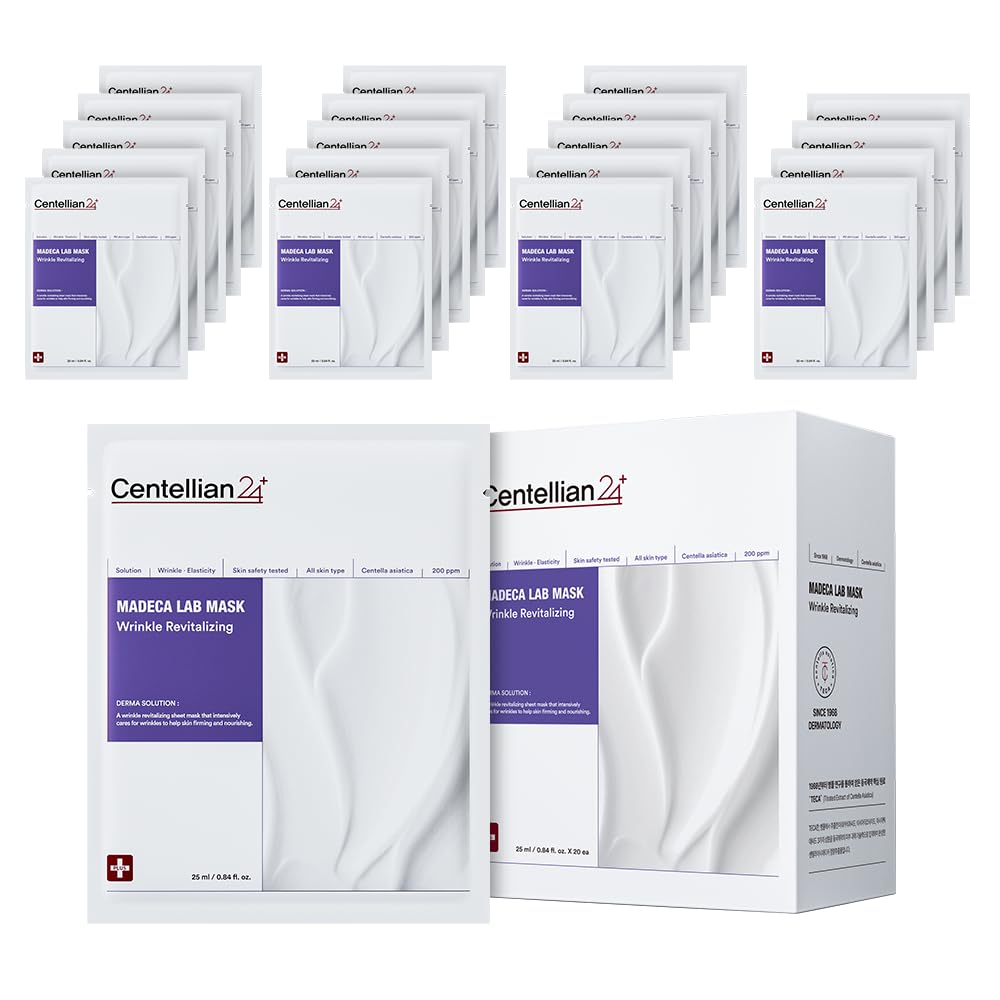 Centellian 24 Madeca Mask sheet closeup showing smooth texture for wrinkle care