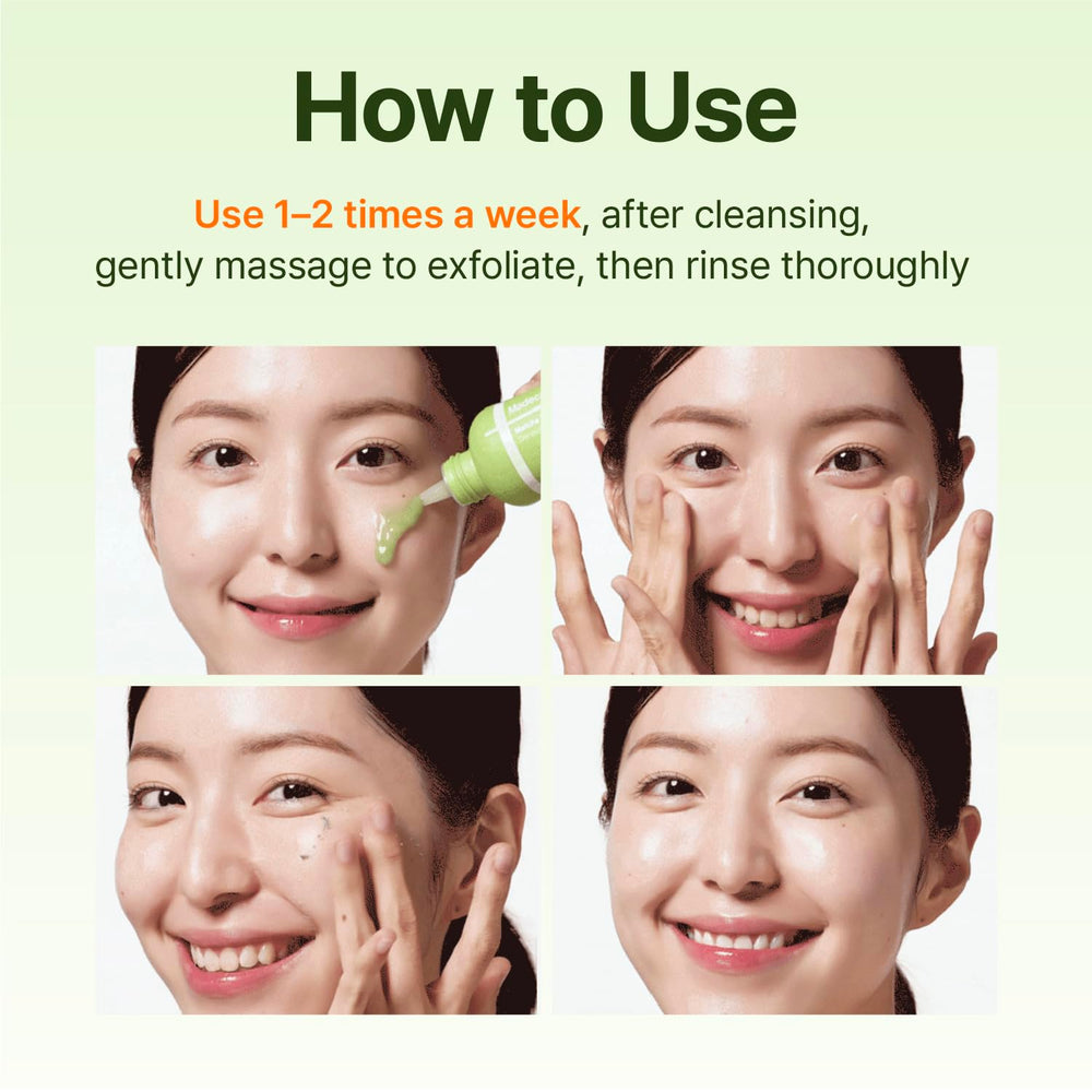 Centellian 24 peeling gel application close-up for face and body use