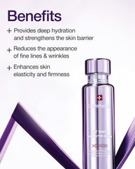 Centellian 24 serum texture swirl highlights non-greasy hydration.