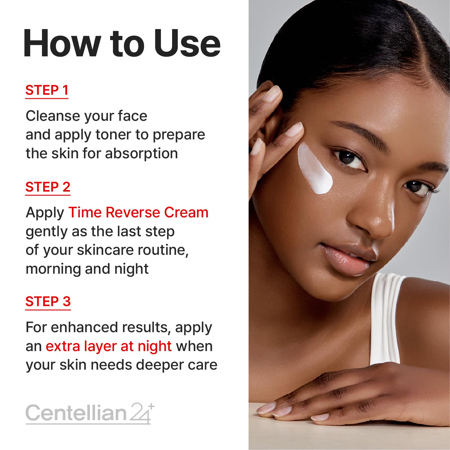 Centellian24 Madeca Cream Time Reverse morning routine ready-to-use squeeze