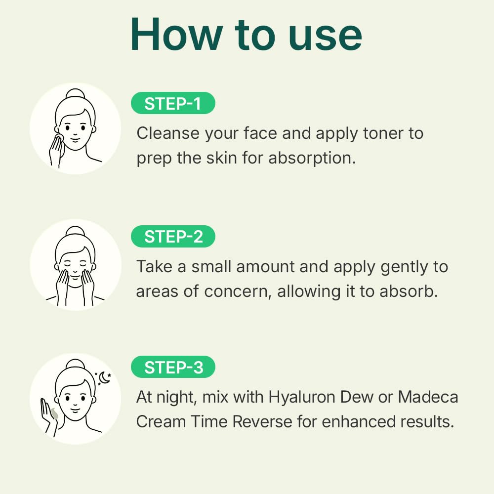 Centellian 24 Madeca Powder Tea Tree AC after-cleansing use shows calming care with TECA and allantoin.