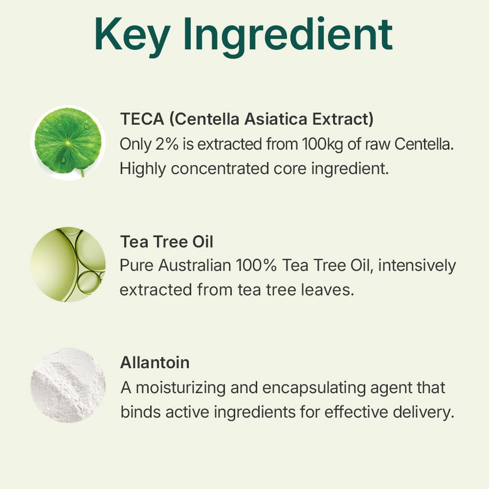 Centellian 24 Madeca Powder Tea Tree AC dual-pack display emphasizes value for oil-control routines.