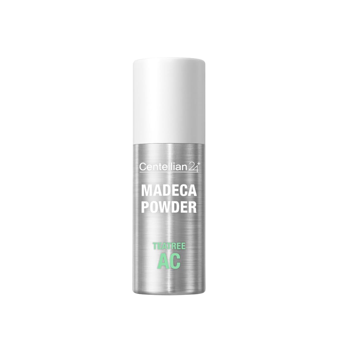 Centellian 24 Madeca Powder Tea Tree AC pack shot shows oil control and pore refining action.