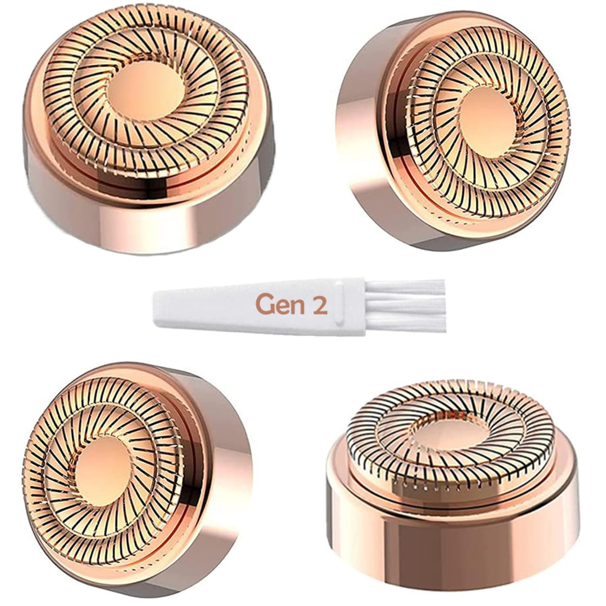 ceooe replacement heads Gen2 package for flawless remover improves hygiene and performance.