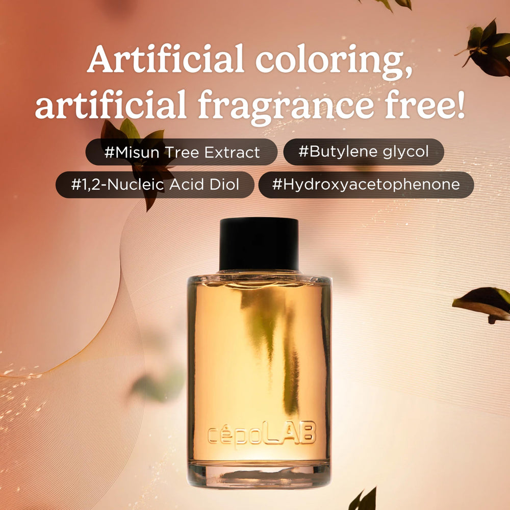 cepolab Misun Tree Water-based formula uses nano particles for even distribution.