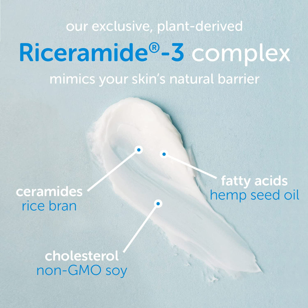 Ceramedx fragrance-free application on hands or body for sensitive skin