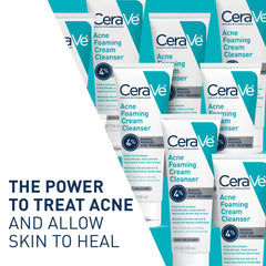 CeraVe bottle pump close-up highlighting active benzoyl peroxide