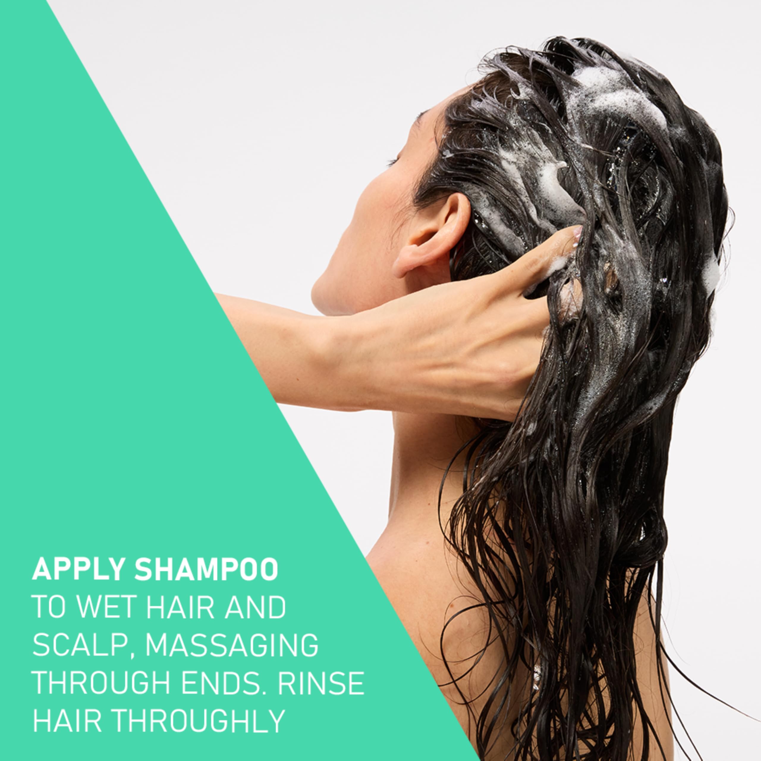CeraVe shampoo paired with conditioner to create a balanced routine