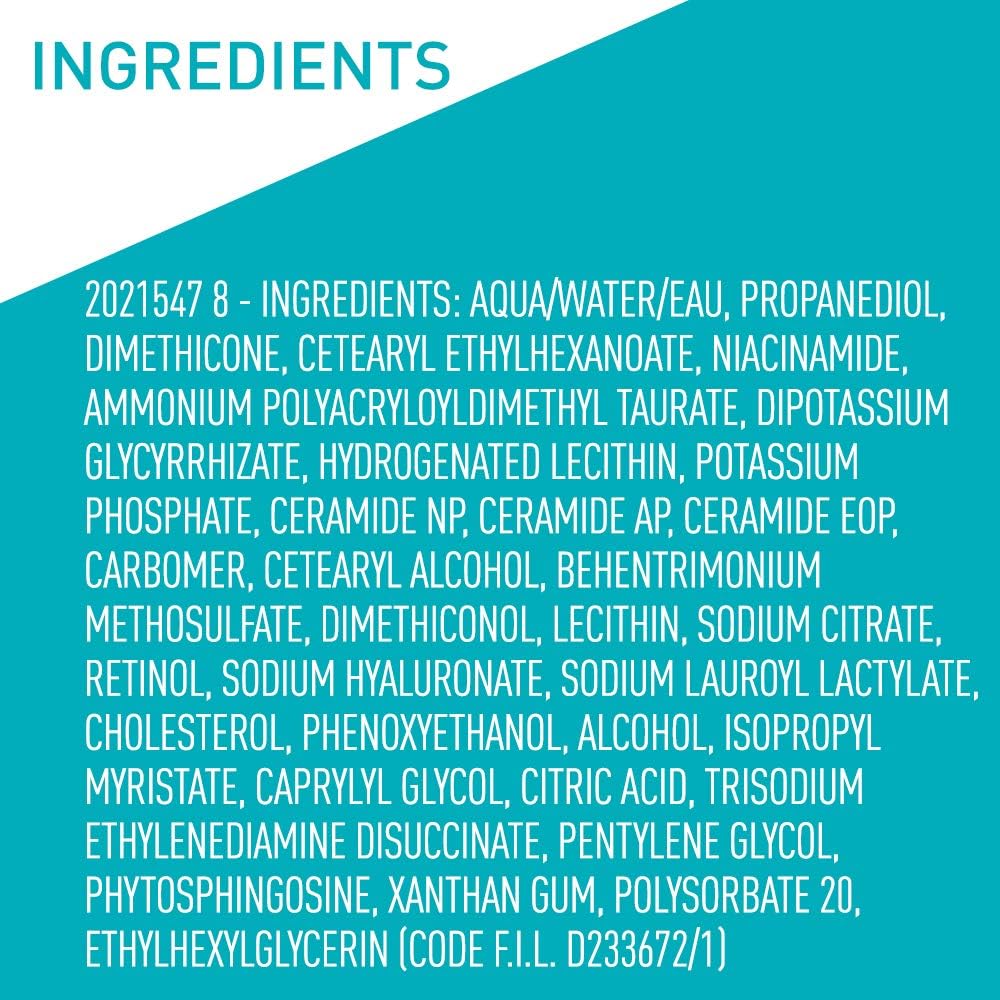 CeraVe ceramides and MVE technology graphic, illustrates sustained hydration benefit