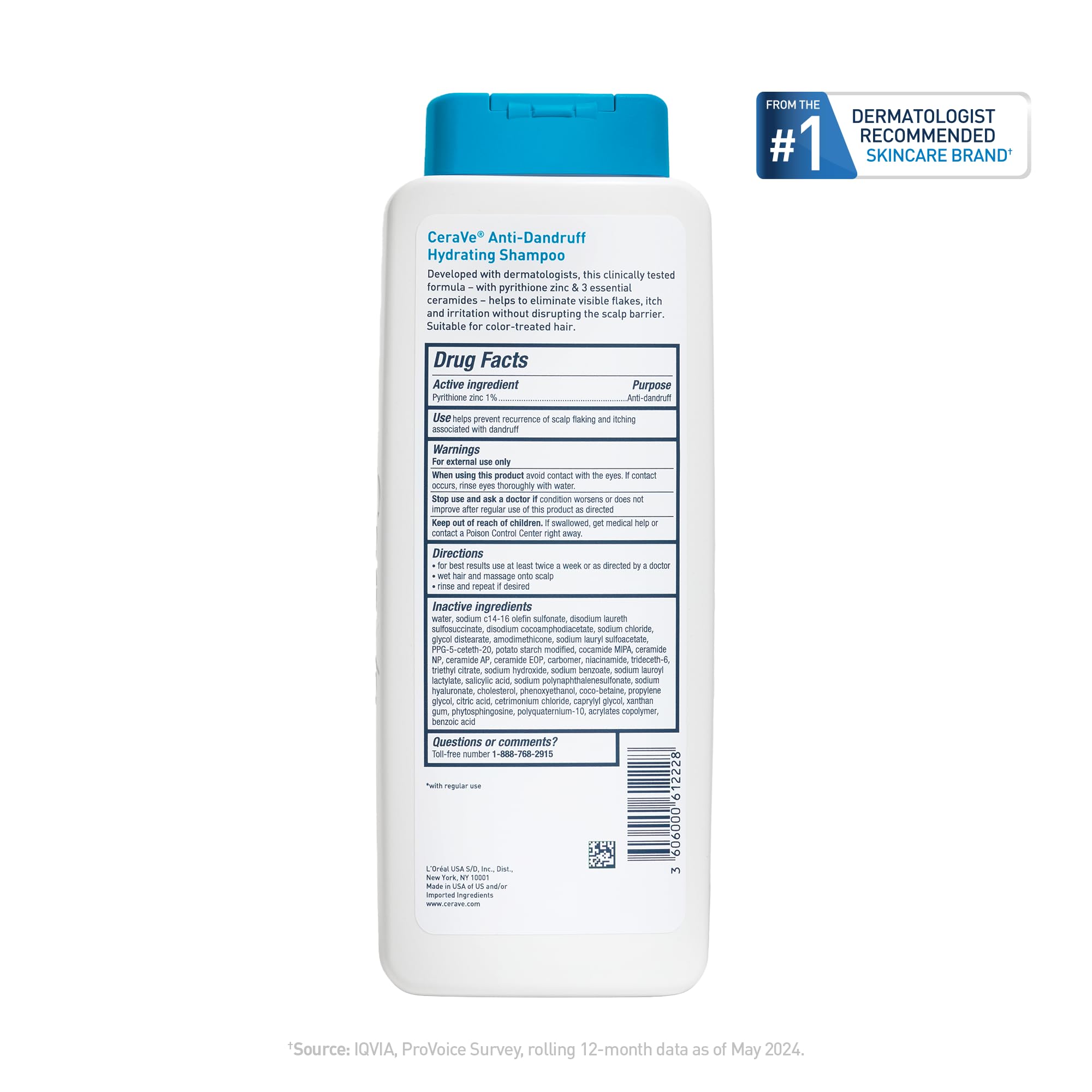 CeraVe dermatologist-developed badge signaling trusted formulation