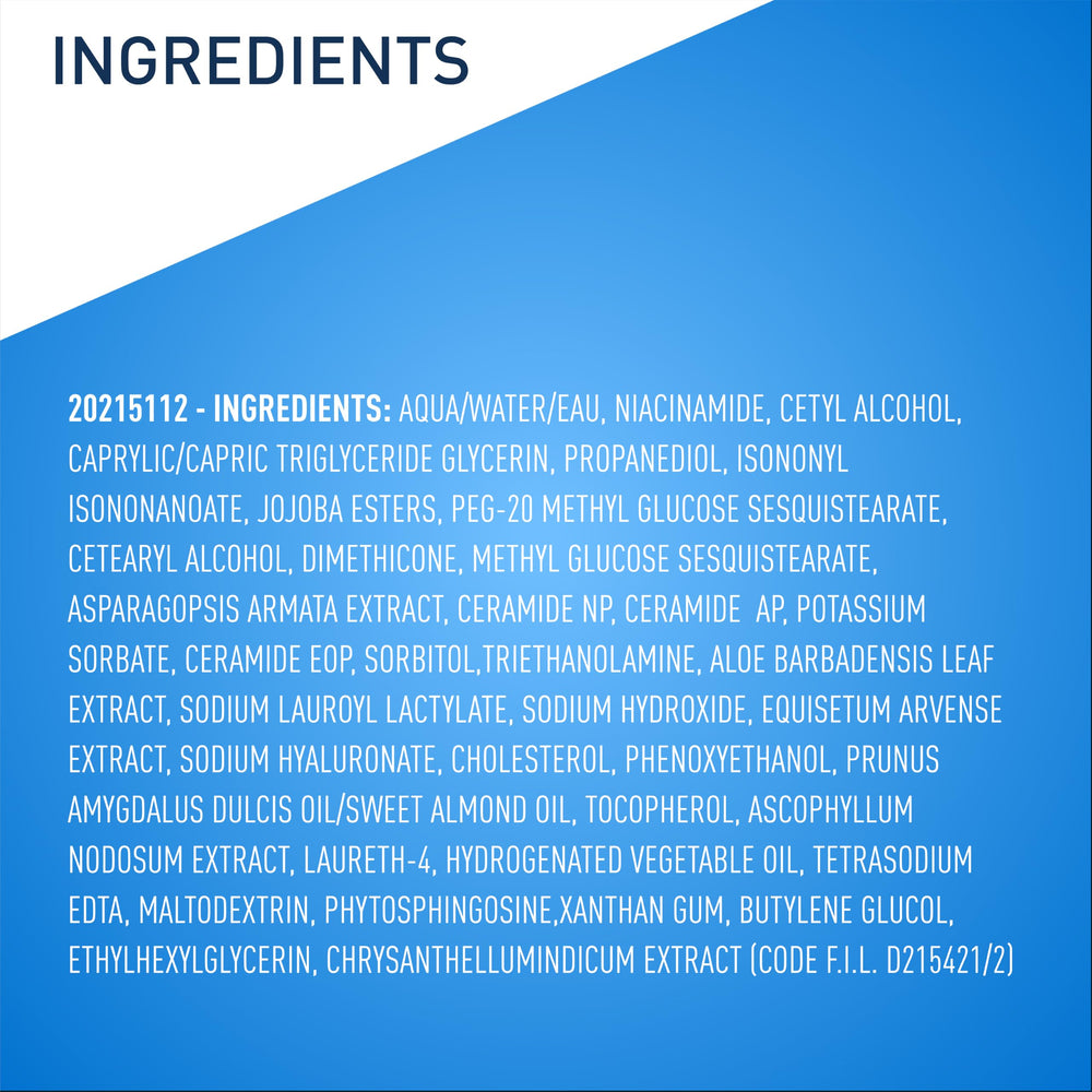 CeraVe visual of ceramide compounds representing barrier-restoring benefit and science-backed formula