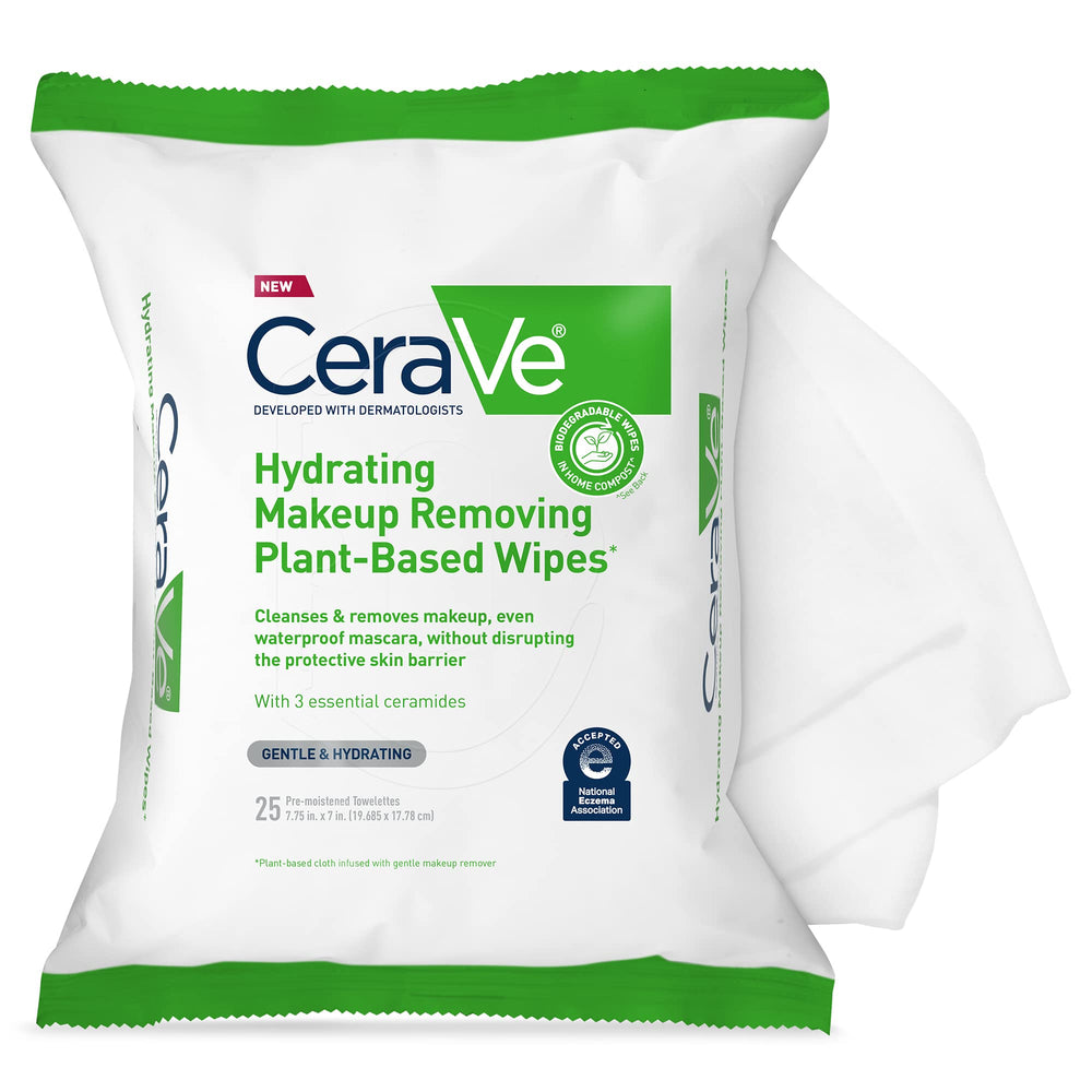 CeraVe front packaging 25ct showing product name and benefits