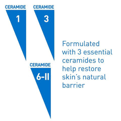 CeraVe cleansing bar ceramide ingredients — barrier-supporting ceramides on display.