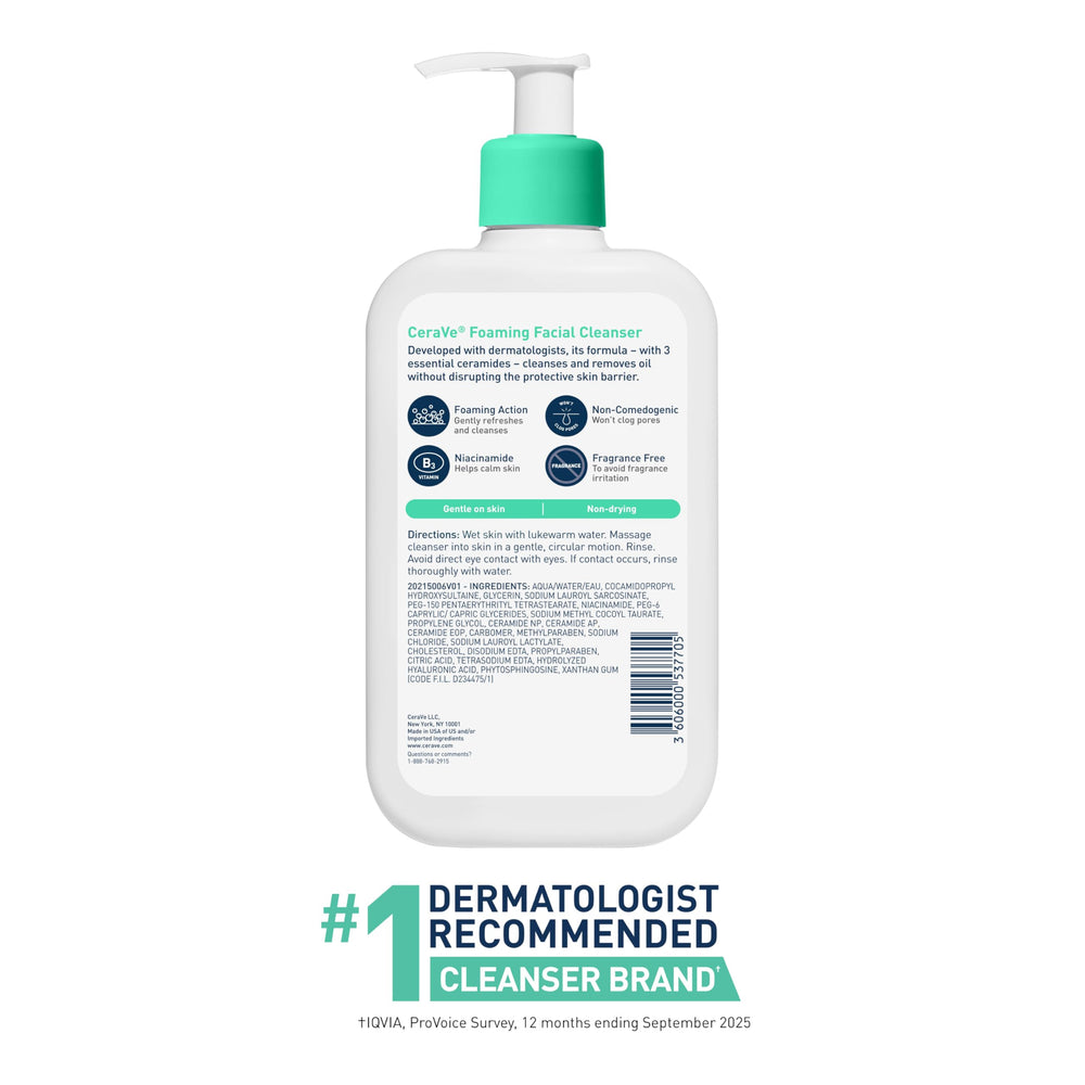 CeraVe bottle on bathroom counter in daily routine setting conveying convenience
