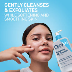 CeraVe ingredient panel highlighting ceramides and niacinamide for barrier support