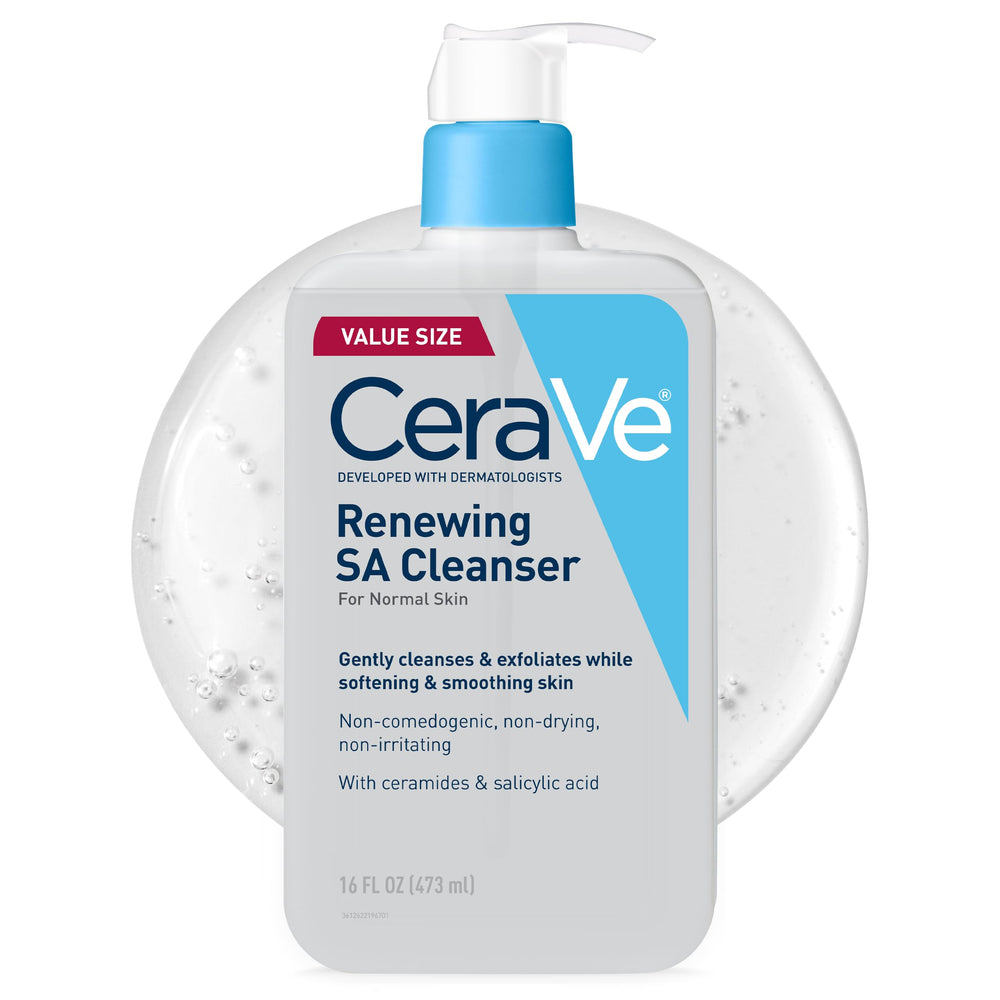 CeraVe front label showing product name and benefits for clear identification