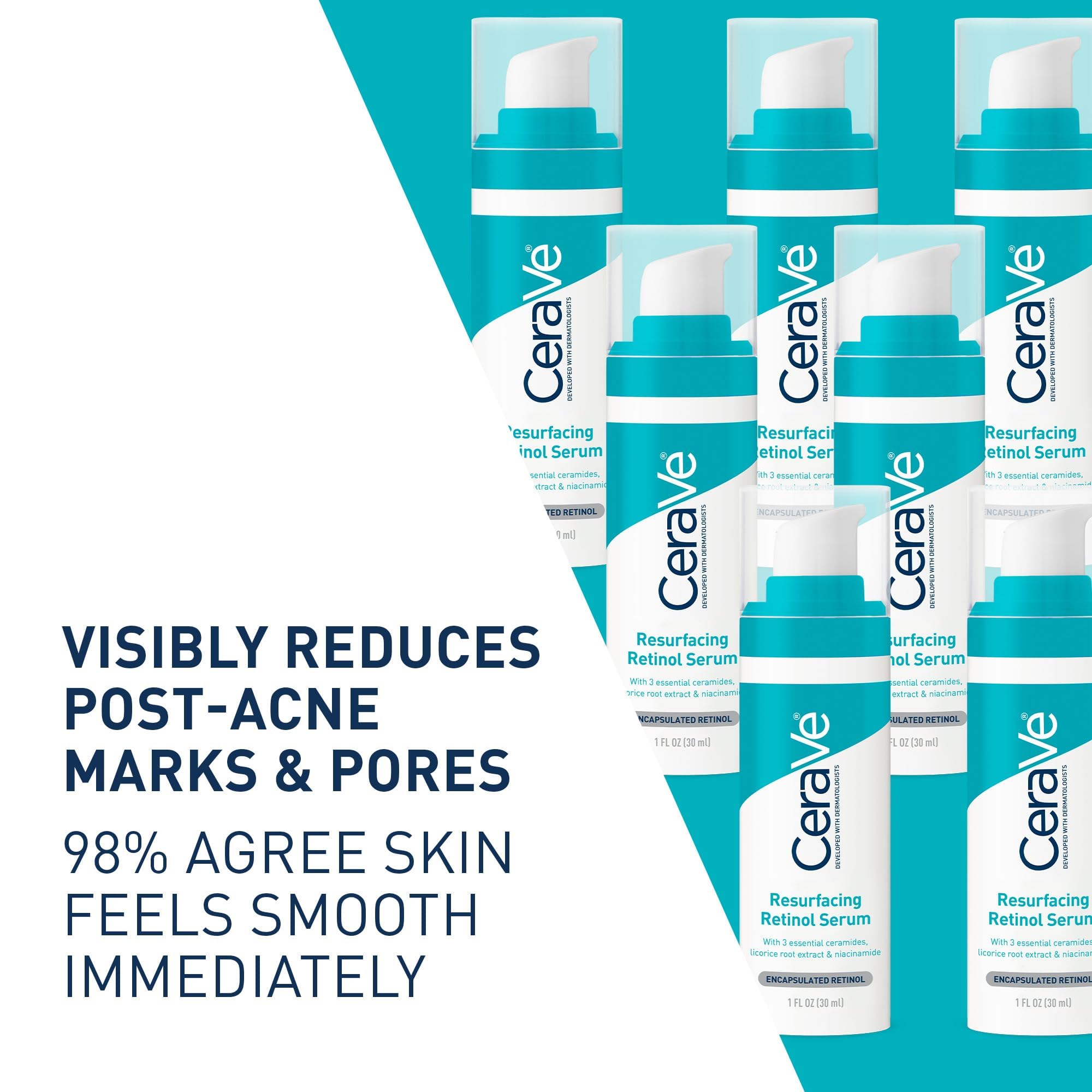 CeraVe pipette dispensing serum, demonstrating precise application and ease