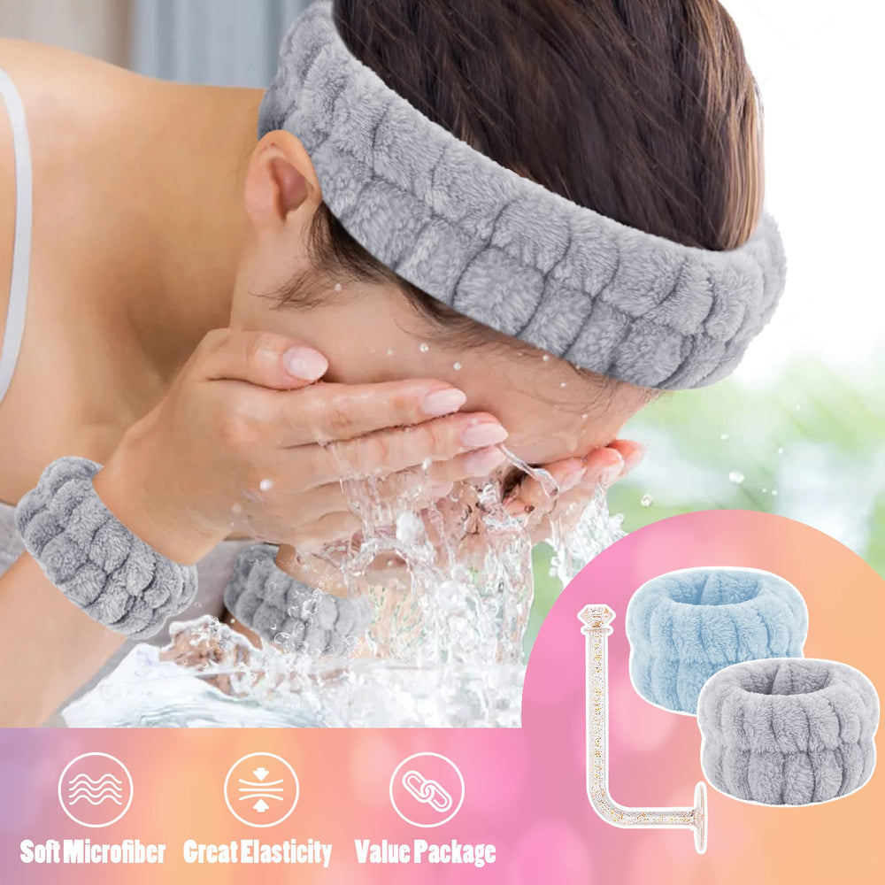 CERETIA microfiber wristbands deliver quick-dry comfort after cleansing