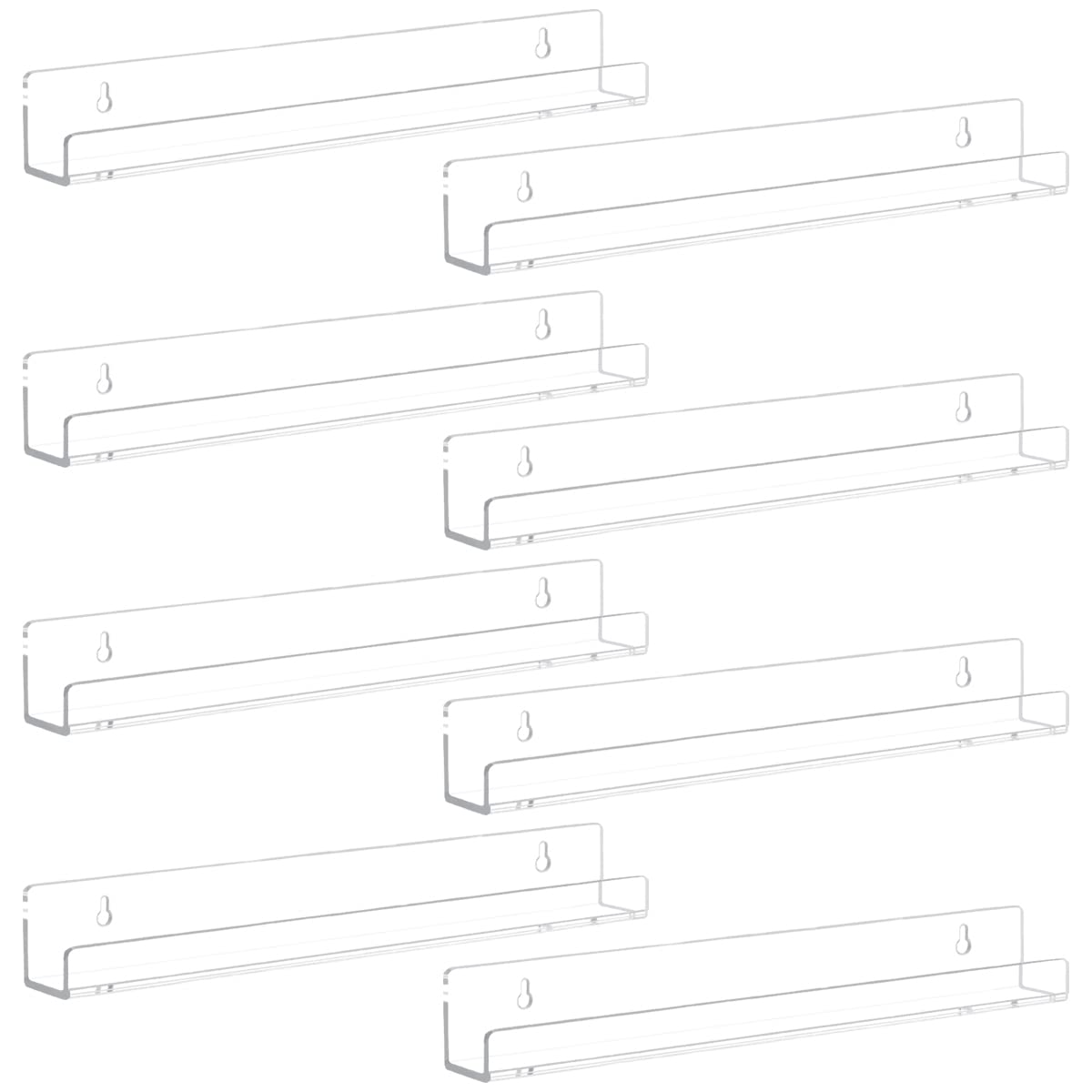 Cerpourt professional-looking wall rack creates shop-like organization in home studios.