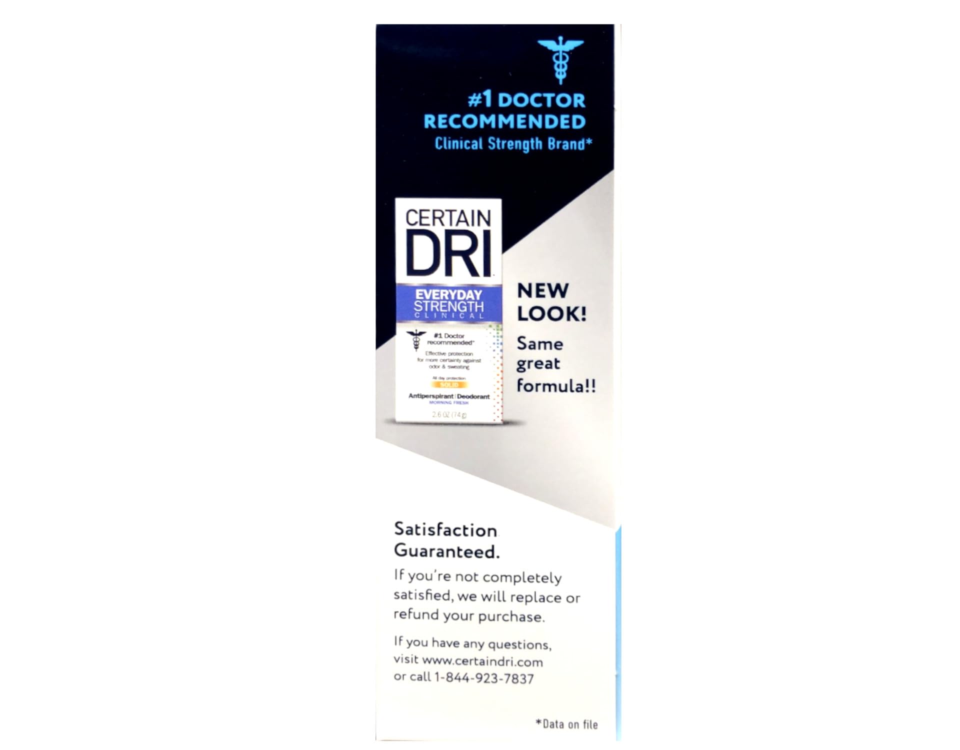 Certain Dri A.M Solid fragrance swatch showing cool, cozy scent