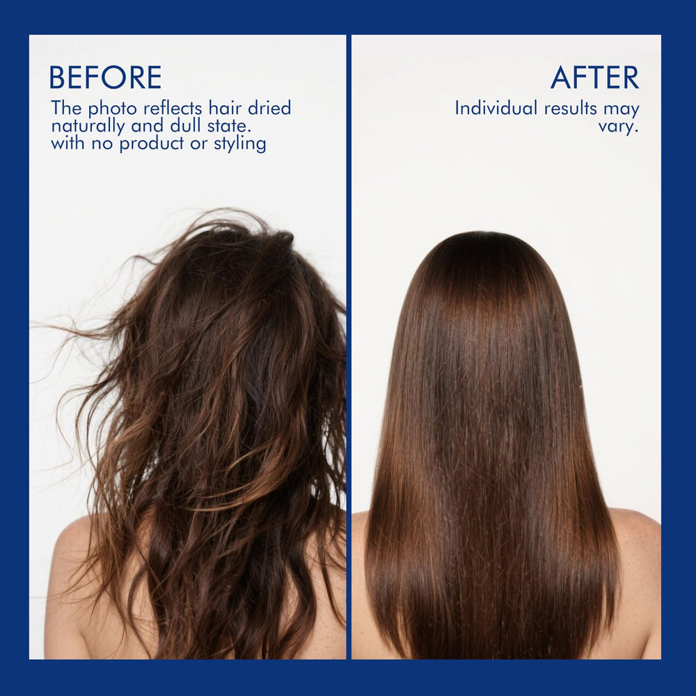 Ceson&Cesun rosemary dry-damaged hair care routine in shower setup.