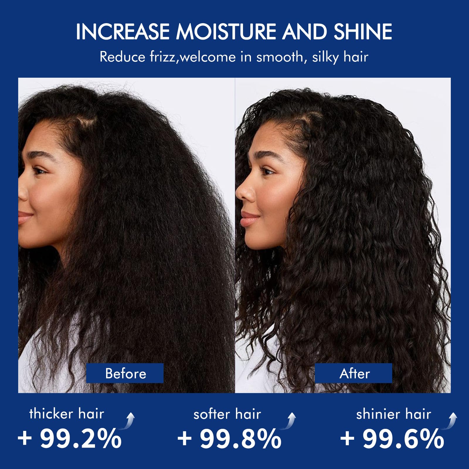 Ceson&Cesun rosemary thickening visual hints at denser hair after use.