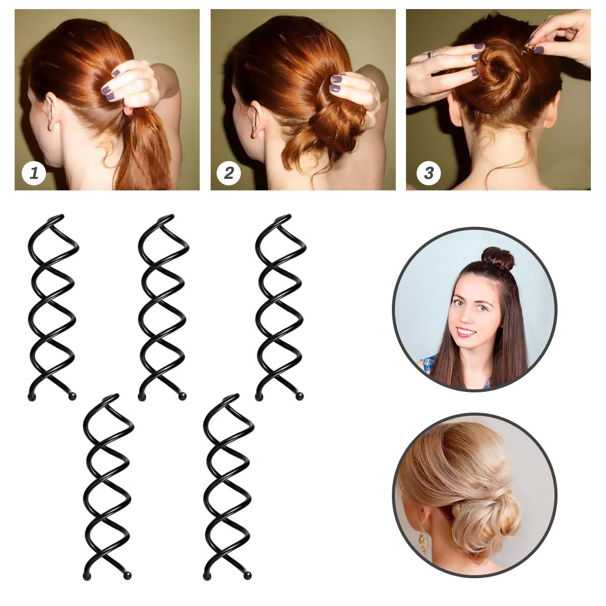 CestMall Winkeyes pins clips and combs for secure, comfortable braiding