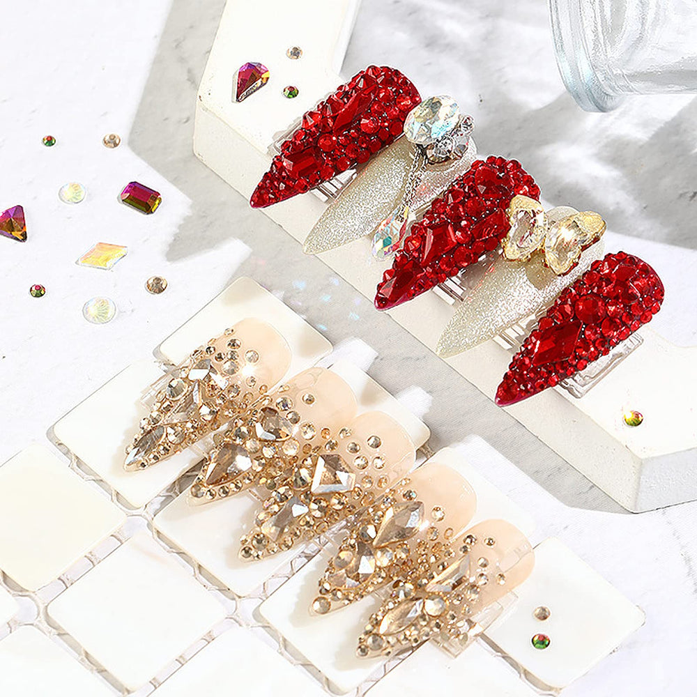 CESUSME wedding or party crystals - sparkling stones for outfits, shoes, and night-out styles.