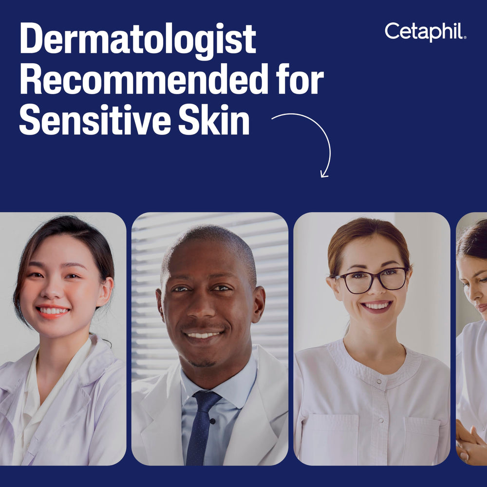 Cetaphil Ceramide Serum packaging back shows dermatologist-tested credentials.