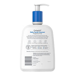 Cetaphil Daily Facial Cleanser foam closeup reveals gentle lather ideal for daily use
