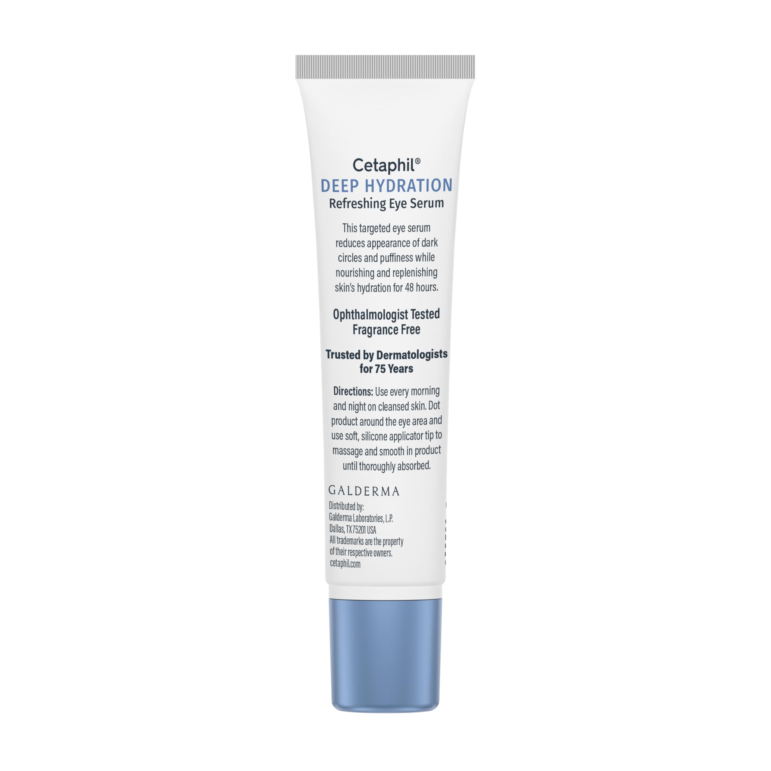 Cetaphil Deep Hydration Eye Serum offers fragrance-free comfort around eyes.