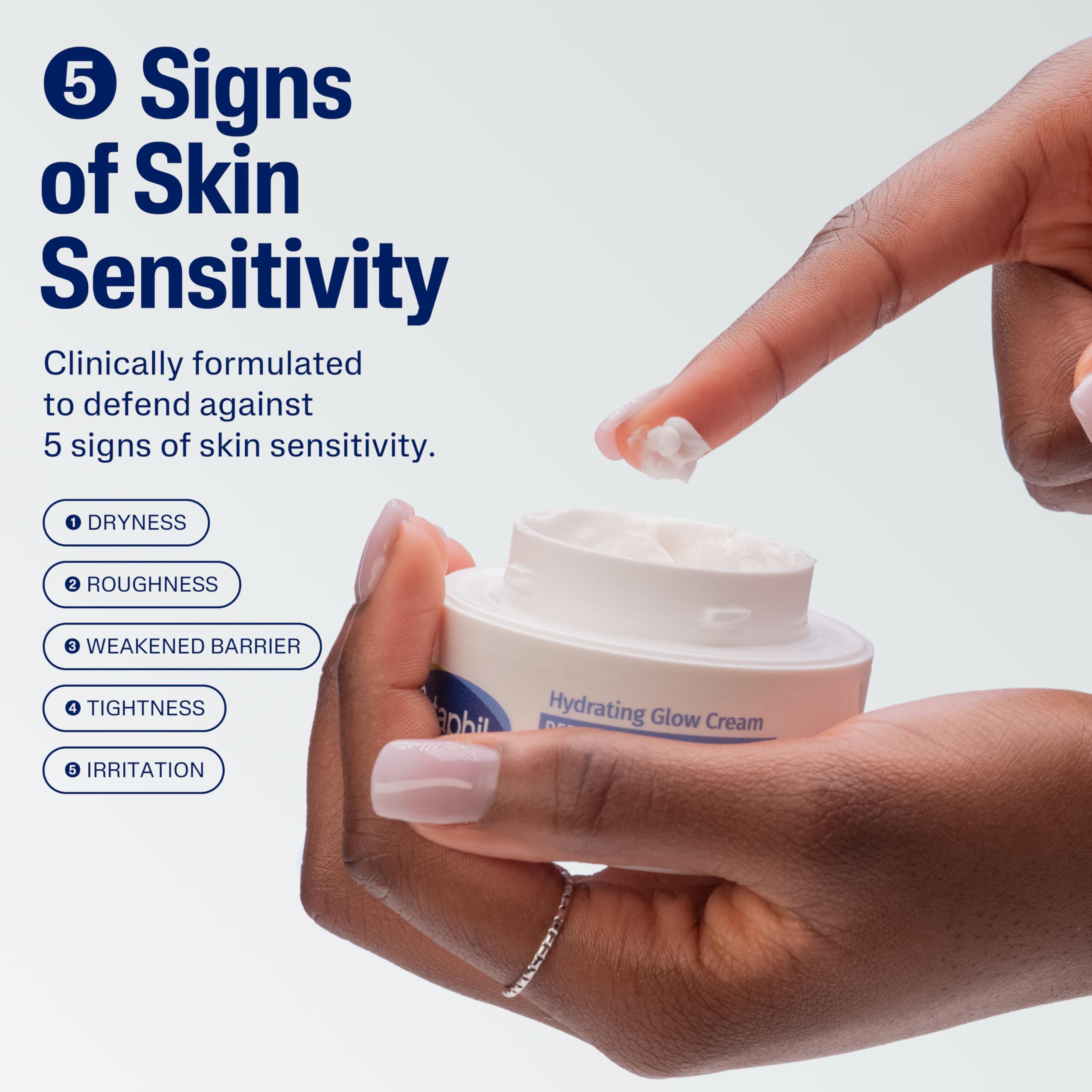 Cetaphil Deep Hydration Healthy Glow with hyaluronic acid for lasting hydration.