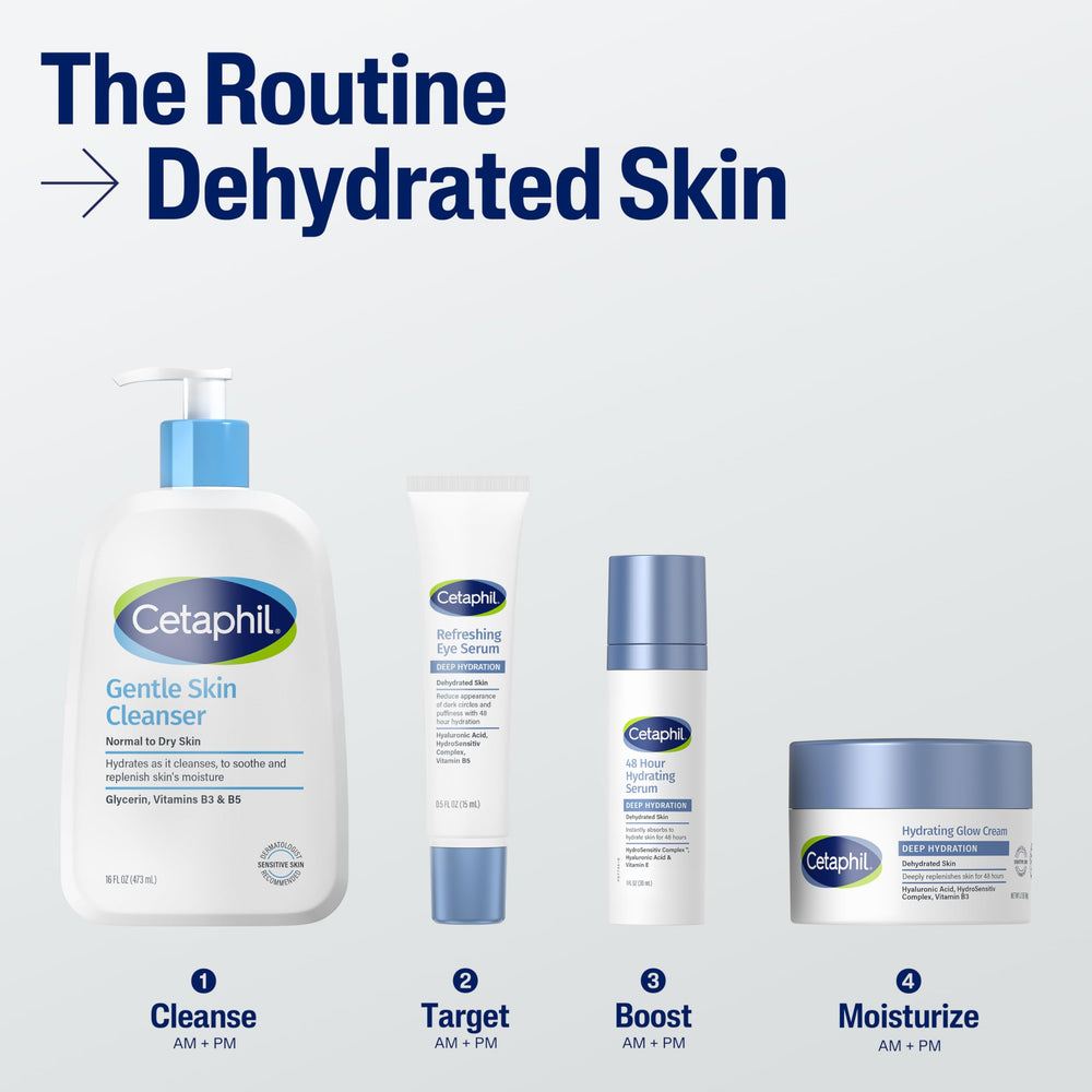 Cetaphil Deep Hydration Healthy Glow Niacinamide helps refine texture.