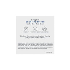 Cetaphil Deep Hydration Healthy Glow texture close-up highlights lightweight, non-greasy hydration.