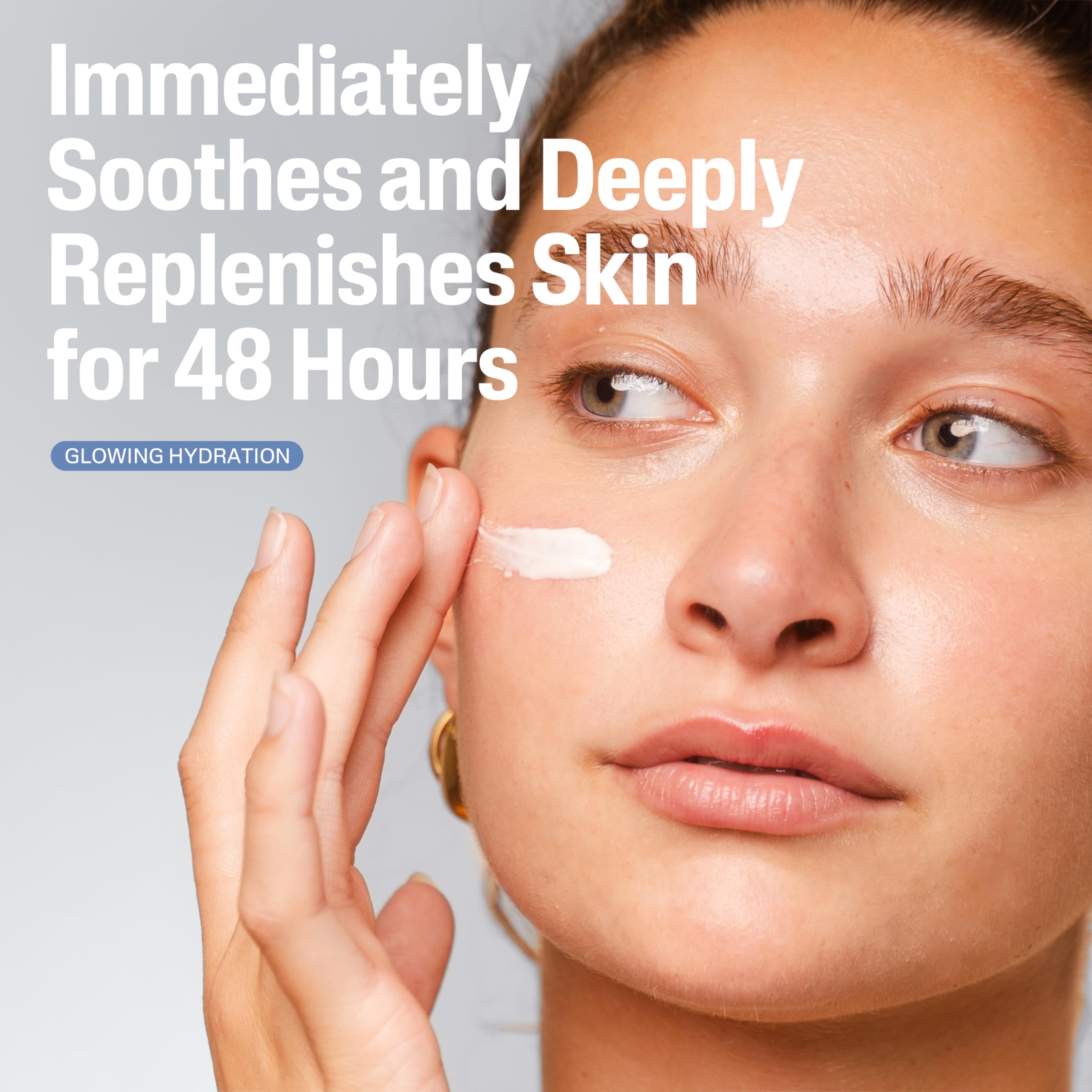 Cetaphil Deep Hydration Healthy Glow Vitamin E provides antioxidant support.