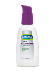 Cetaphil Dermacontrol SPF30 matte finish image highlighting oil-control for shine-free skin
